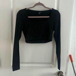 cute square neck crop top!!